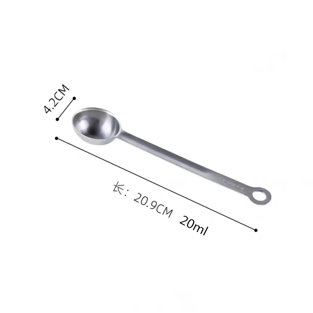 DINUO baking coffee powder measuring spoon 20ML stainless steel 304 measuring spoon JYDN-L-103