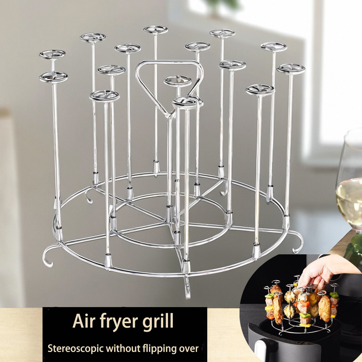 DINUO vertical grill 304 stainless steel air fryer detachable microwave oven JYDN-L-254