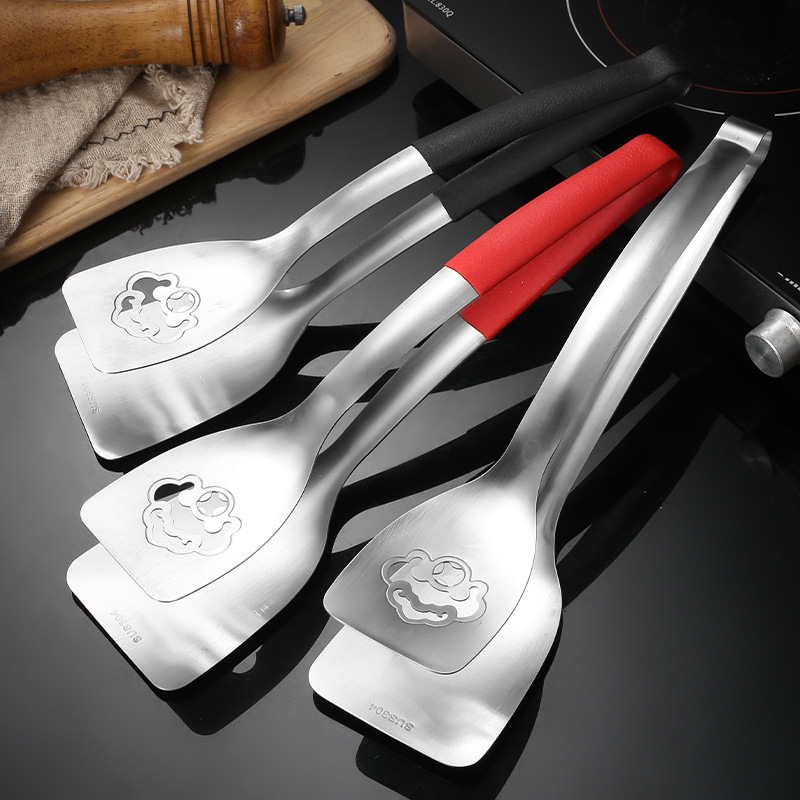 DINUO304 stainless steel fried fish clip barbecue hollow meat clip integrated molding JYDN-L-270